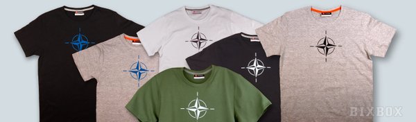 t-paidat useita eri värejä NATO t-paita